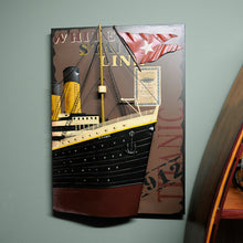 Load image into Gallery viewer, TITANIC FRONT BOW 3D PAINTING | scale model aircraft | Miniatures |Vintage arts and crafts for decoration
