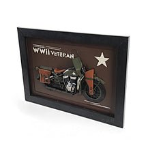 Load image into Gallery viewer, VINTAGE WWII MOTORCYCLE 3D PAINTING | scale model aircraft | Miniatures |Vintage arts and crafts for decoration
