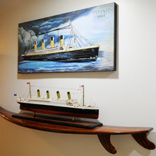 Load image into Gallery viewer, TITANIC 3D PAINTING | scale model aircraft | Miniatures |Vintage arts and crafts for decoration
