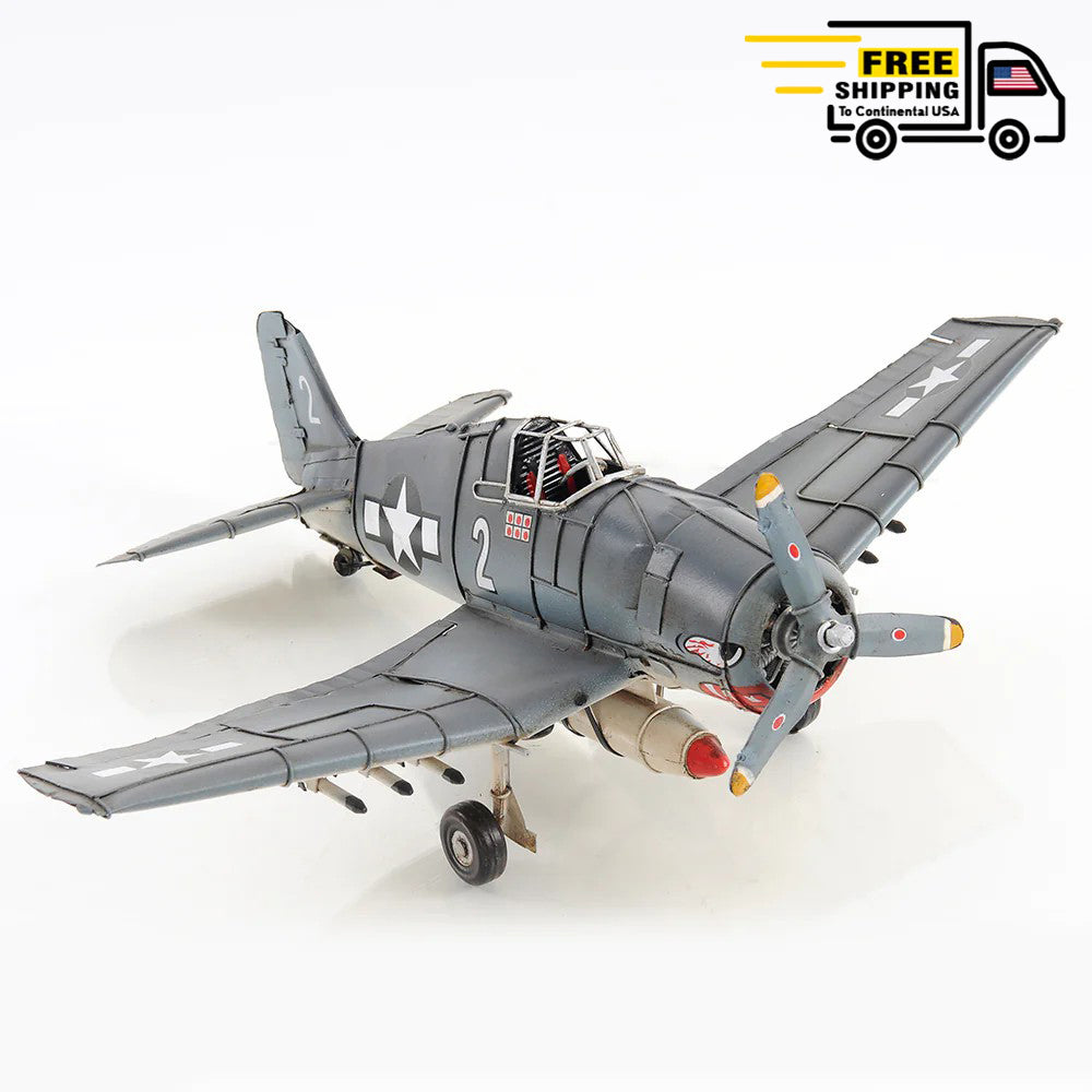 GRUMMAN F6F HELLCAT | scale model aircraft | Miniatures |Vintage arts and crafts for decoration