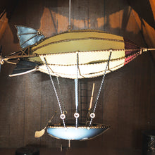 Load image into Gallery viewer, STEAMPUNK AIRSHIP | scale model aircraft | Miniatures |Vintage arts and crafts for decoration
