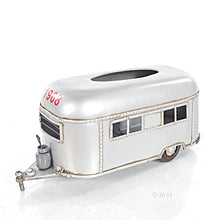 Load image into Gallery viewer, CAMPING TRAILER TISSUE HOLDER | scale model aircraft | Miniatures |Vintage arts and crafts for decoration
