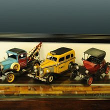 Load image into Gallery viewer, 1933 CHECKER MODEL T TAXI CAB | scale model aircraft | Miniatures |Vintage arts and crafts for decoration
