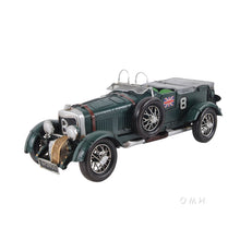 Load image into Gallery viewer, 1930 BLOWER 4.5L LEMANS CAR MODEL | scale model aircraft | Miniatures |Vintage arts and crafts for decoration
