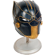 Load image into Gallery viewer, BLACK PANTHER HELMET METAL HANDMADE | scale model aircraft | Miniatures |Vintage arts and crafts for decoration
