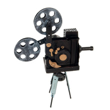 Load image into Gallery viewer, VINTAGE MOVIE PROJECTOR METAL HANDMADE | scale model aircraft | Miniatures |Vintage arts and crafts for decoration
