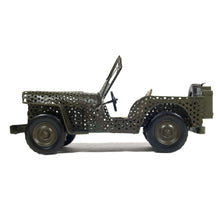 Load image into Gallery viewer, 1945 WILLYS CJ-2A OVERLAND OPEN FRAME JEEP MODEL| scale model| Miniatures |Vintage arts and crafts for decoration
