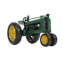 Load image into Gallery viewer, 1935 JOHN DEERE MODEL B TRACTOR METAL HANDMADE | scale model aircraft | Miniatures |Vintage arts and crafts for decoration
