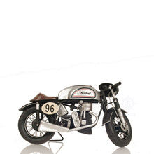 Load image into Gallery viewer, 1952 NORTON MANX 1:8 METAL HANDMADE SCALED MODEL | scale model aircraft | Miniatures |Vintage arts and crafts for decoration
