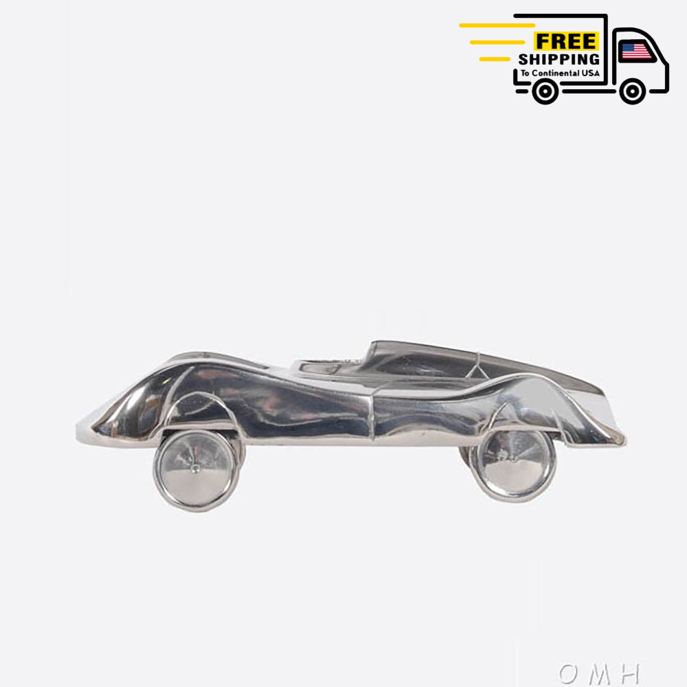 ALUMINUM CAR | scale model aircraft | Miniatures |Vintage arts and crafts for decoration