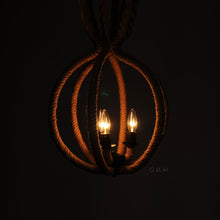 Load image into Gallery viewer, Rope Pendant Lamp - 3 Bulbs | Stylish and Functional Home Decor
