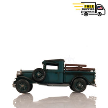 Load image into Gallery viewer, VINTAGE FORD MODEL A PICKUP TRUCK METAL HANDMADE | scale model aircraft | Miniatures |Vintage arts and crafts for decoration
