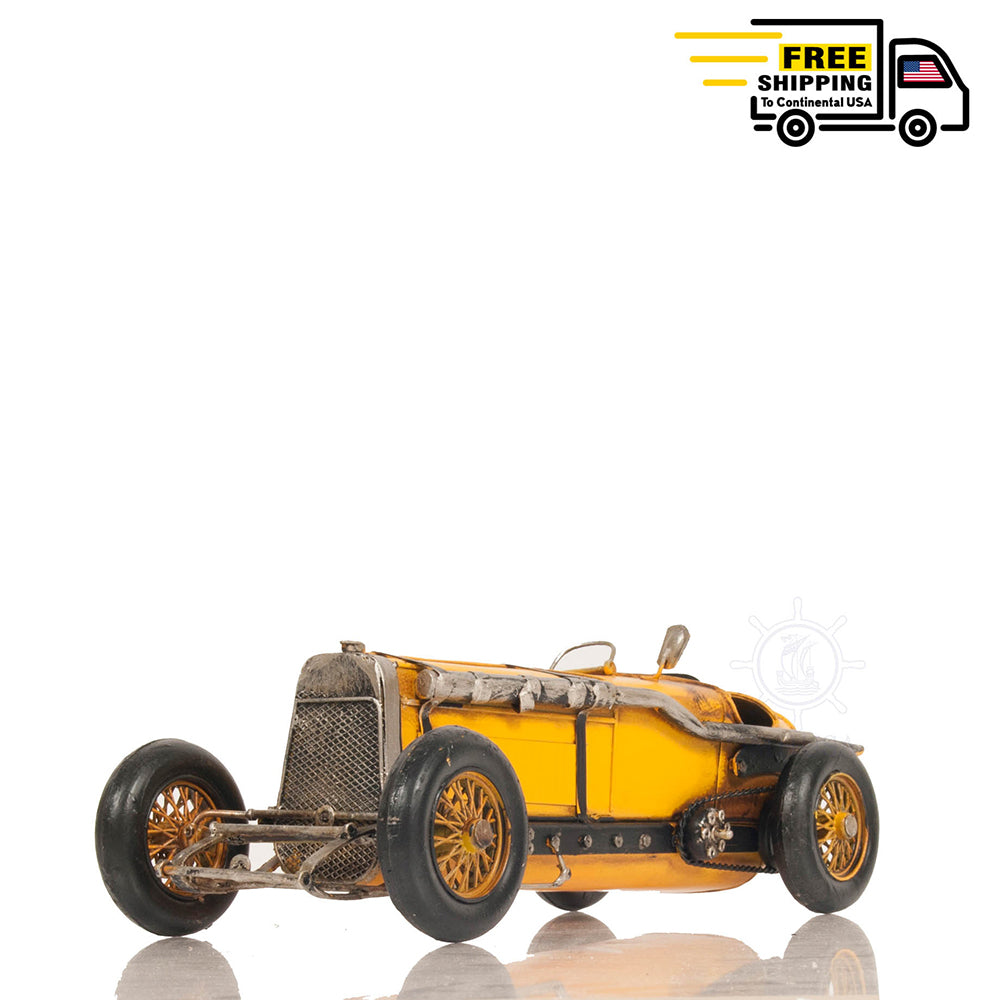 ALFA ROMEO P2 CLASSIC RACING CAR MODEL | scale model aircraft | Miniatures |Vintage arts and crafts for decoration