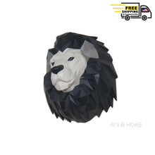 Load image into Gallery viewer, ANNE HOME - ORIGAMI LION HEAD WALL DECORATION | scale model aircraft | Miniatures |Vintage arts and crafts for decoration
