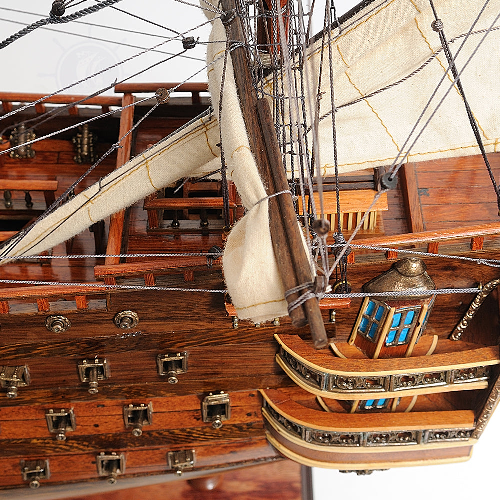 ROYAL LOUIS MODEL SHIP | Museum-quality | Fully Assembled Wooden Ship Models