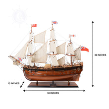Load image into Gallery viewer, HMS ENDEAVOUR MODEL SHIP | Museum-quality | Fully Assembled Wooden Ship Models
