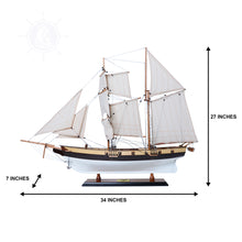 Load image into Gallery viewer, LYNX MODEL SHIP PAINTED | Museum-quality | Fully Assembled Wooden Ship Models
