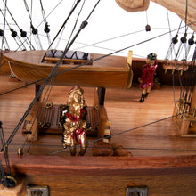 Load image into Gallery viewer, PIRATE SHIP MODEL SHIP EXCLUSIVE EDITION | Museum-quality | Fully Assembled Wooden Ship Models
