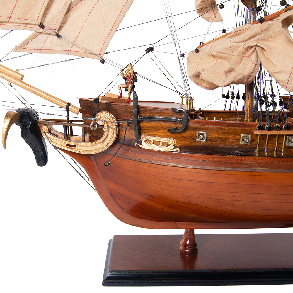 PIRATE SHIP MODEL SHIP EXCLUSIVE EDITION | Museum-quality | Fully Assembled Wooden Ship Models