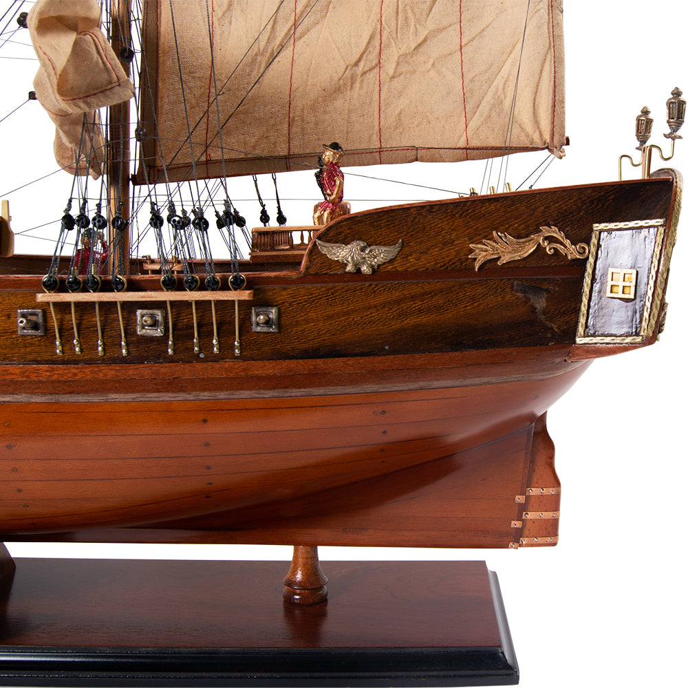 PIRATE SHIP MODEL SHIP EXCLUSIVE EDITION | Museum-quality | Fully Assembled Wooden Ship Models