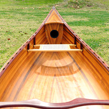 Load image into Gallery viewer, SKEENA CANOE 18 | Wooden Kayak |  Boat | Canoe with Paddles for fishing and water sports
