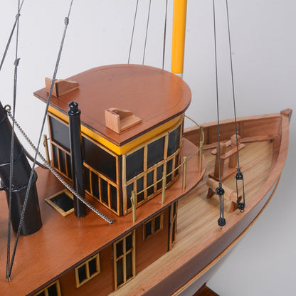 SEGUIN MODEL BOAT | Museum-quality | Fully Assembled Wooden Model boats