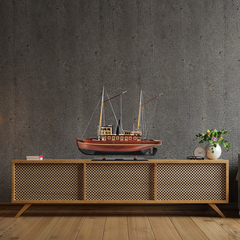 SEGUIN MODEL BOAT | Museum-quality | Fully Assembled Wooden Model boats