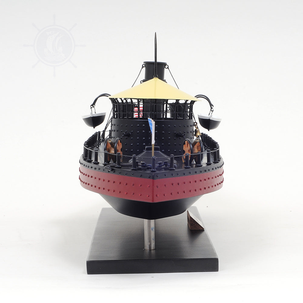 USS MONITOR MODEL BOAT	| Museum-quality | Fully Assembled Wooden Model boats