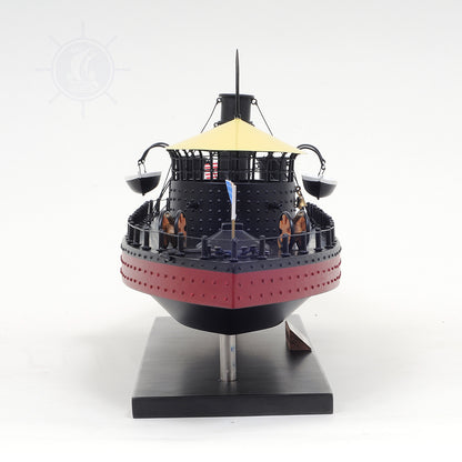 USS MONITOR MODEL BOAT	| Museum-quality | Fully Assembled Wooden Model boats