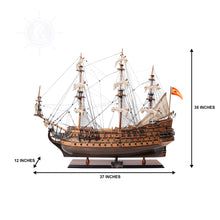 Load image into Gallery viewer, SAN FELIPE MODEL SHIP EXCLUSIVE EDITION | Museum-quality | Fully Assembled Wooden Ship Models
