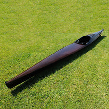 Load image into Gallery viewer, ST. LAWRENCE RACING KAYAK 20&#39;  | Wooden Kayak |  Boat | Canoe with Paddles for fishing and water sports
