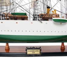 Load image into Gallery viewer, DANMARK MODEL SHIP | Museum-quality | Fully Assembled Wooden Ship Models
