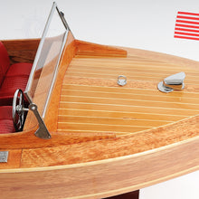 Load image into Gallery viewer, CHRIS CRAFT RUNABOUT MODEL BOAT | Museum-quality | Fully Assembled Wooden Model boats
