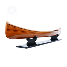 Load image into Gallery viewer, CANOE MODEL BOAT | Museum-quality | Fully Assembled Wooden Model boats
