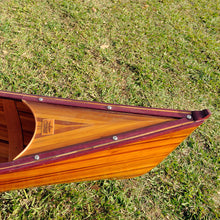 Load image into Gallery viewer, SKEENA CANOE WITH RIBS 16&#39; | Wooden Kayak |  Boat | Canoe with Paddles for fishing and water sports
