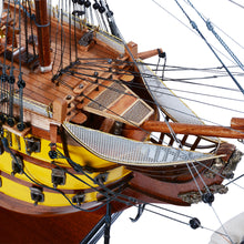 Load image into Gallery viewer, HMS VICTORY MODEL SHIP PAINTED | Museum-quality | Fully Assembled Wooden Ship Models
