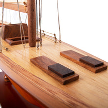 Load image into Gallery viewer, COLUMBIA SM Model Yacht | Museum-quality | Partially Assembled Wooden Ship Model
