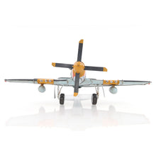 Load image into Gallery viewer, 1943 GREY MUSTANG P51 1:40 | scale model aircraft | Miniatures |Vintage arts and crafts for decoration
