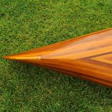 Load image into Gallery viewer, DISPLAY CANOE 10&#39; | Wooden Kayak |  Boat | Canoe with Paddles for fishing and water sports
