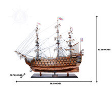 Load image into Gallery viewer, HMS VICTORY MODEL SHIP COPPER BOTTOM | Museum-quality | Fully Assembled Wooden Ship Models
