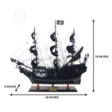 Load image into Gallery viewer, BLACK PEARL PIRATE SHIP MODEL SHIP MEDIUM | Museum-quality | Fully Assembled Wooden Ship Models
