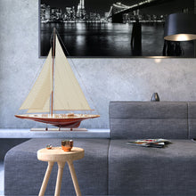 Load image into Gallery viewer, ENDEAVOUR XL Model Yacht | Museum-quality | Partially Assembled Wooden Ship Model
