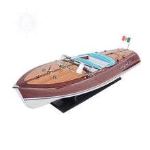 Load image into Gallery viewer, RIVA TRITON MODEL BOAT PAINTED LARGE | Museum-quality | Fully Assembled Wooden Model boats
