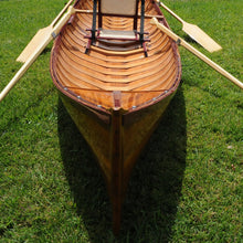 Load image into Gallery viewer, TANANA CANOE 18&#39; | Wooden Kayak |  Boat | Canoe with Paddles for fishing and water sports

