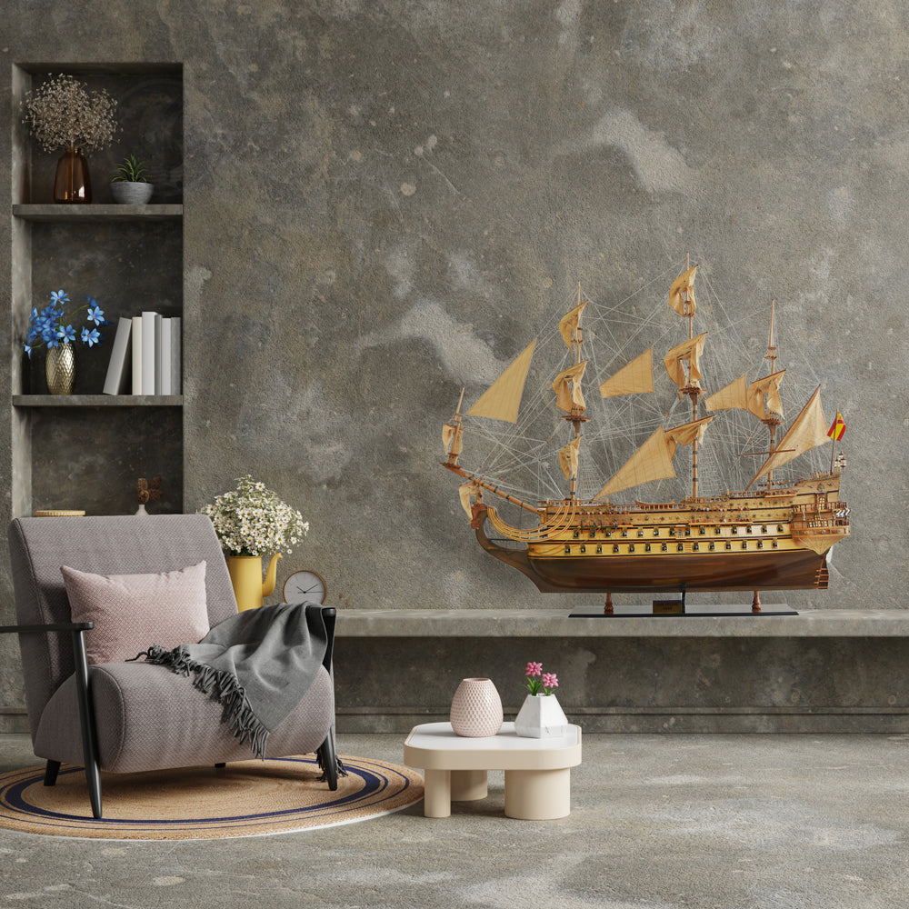 SAN FELIPE MODEL SHIP XXL | Museum-quality | Fully Assembled Wooden Ship Models