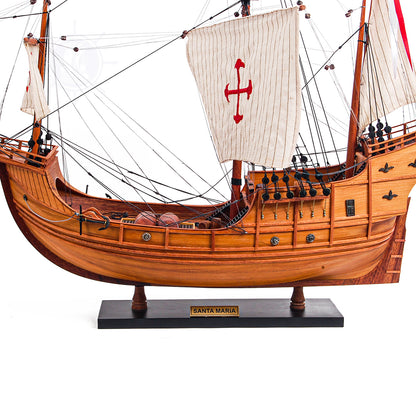 SANTA MARIA MODEL SHIP | Museum-quality | Fully Assembled Wooden Ship Models