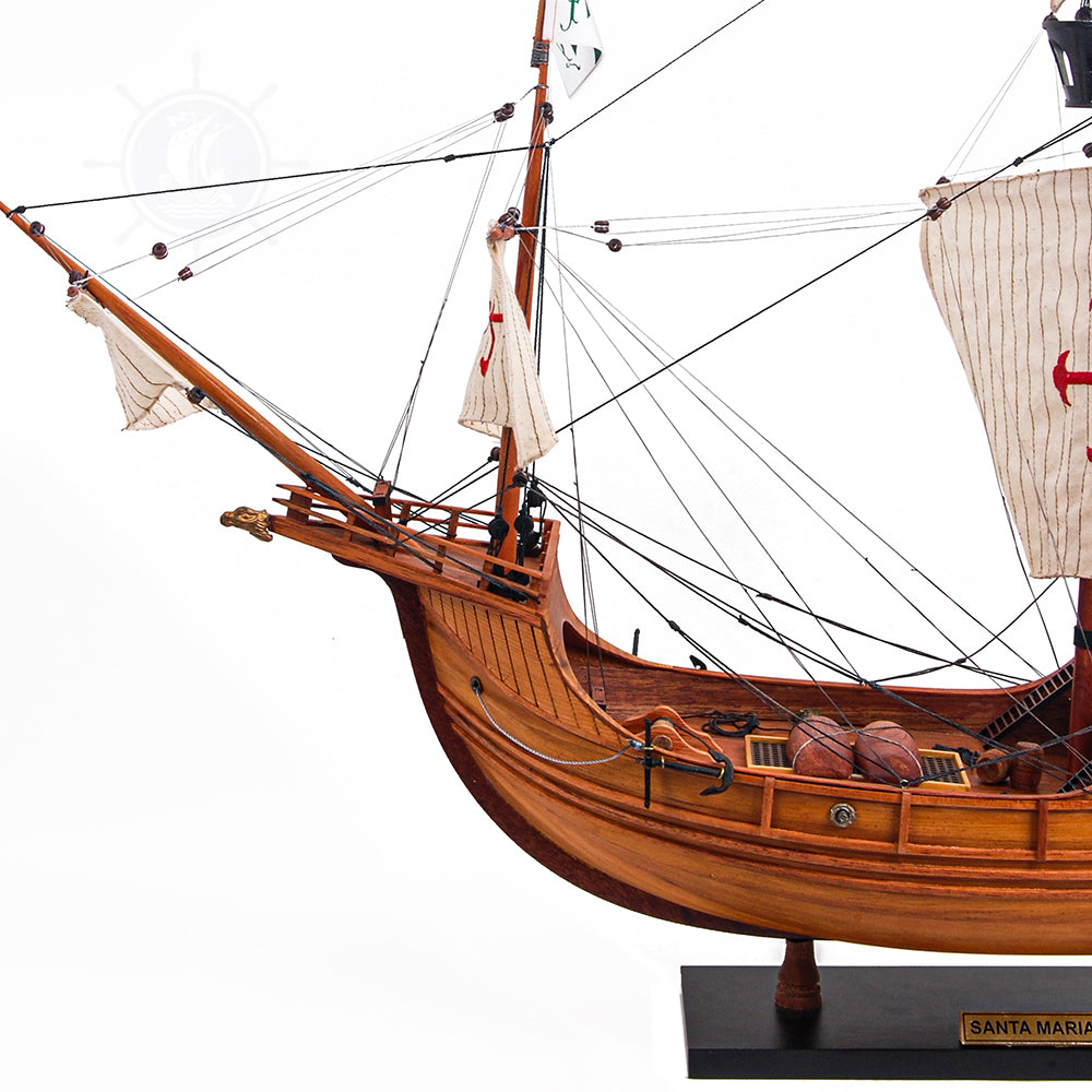 SANTA MARIA MODEL SHIP | Museum-quality | Fully Assembled Wooden Ship Models