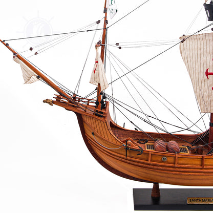 SANTA MARIA MODEL SHIP | Museum-quality | Fully Assembled Wooden Ship Models