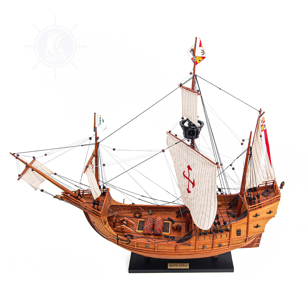 SANTA MARIA MODEL SHIP | Museum-quality | Fully Assembled Wooden Ship Models