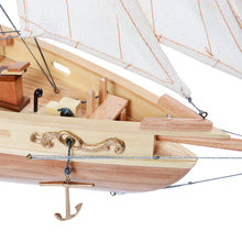 Load image into Gallery viewer, BLUENOSE II FULLY ASSEMBLED 29.5 INCHES | Museum-quality | Fully Assembled Wooden Ship Model
